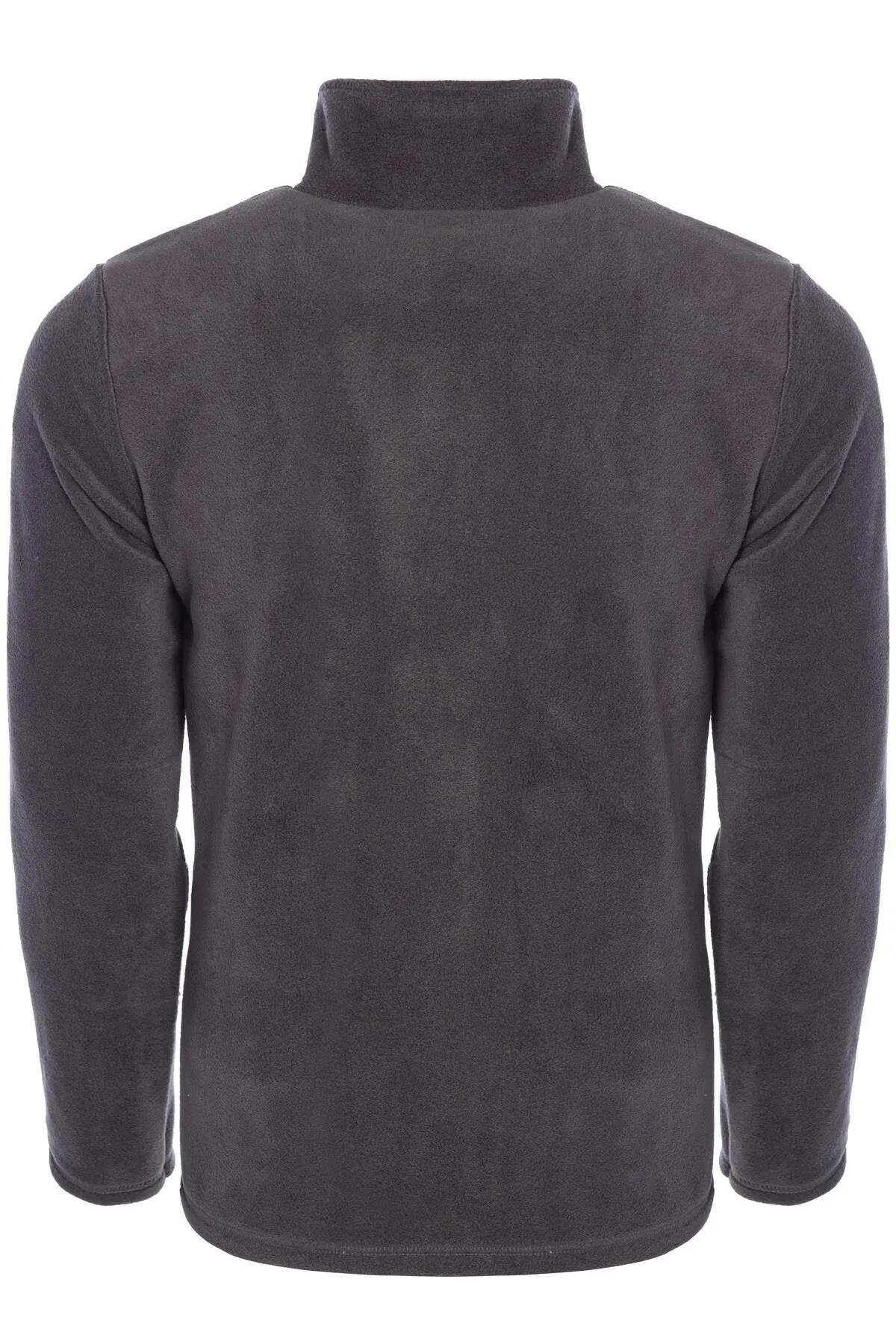 24601 Dewberry 5 Pocket Outdoor Full Zipper Fleece Jacket-FÜME-2