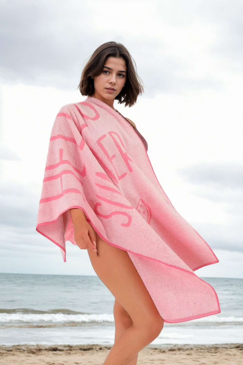 29054 Dewberry Beach Towel 70x140-PEMBE