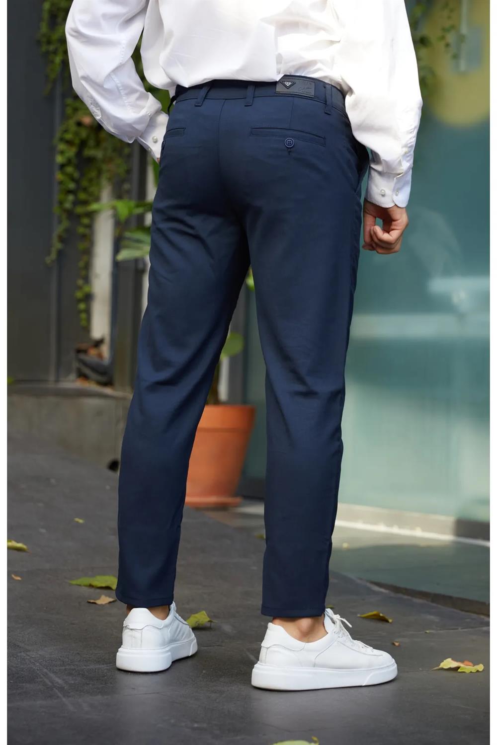 34895 Dewberry Ids Lycra Mens Trousers-LACİVERT