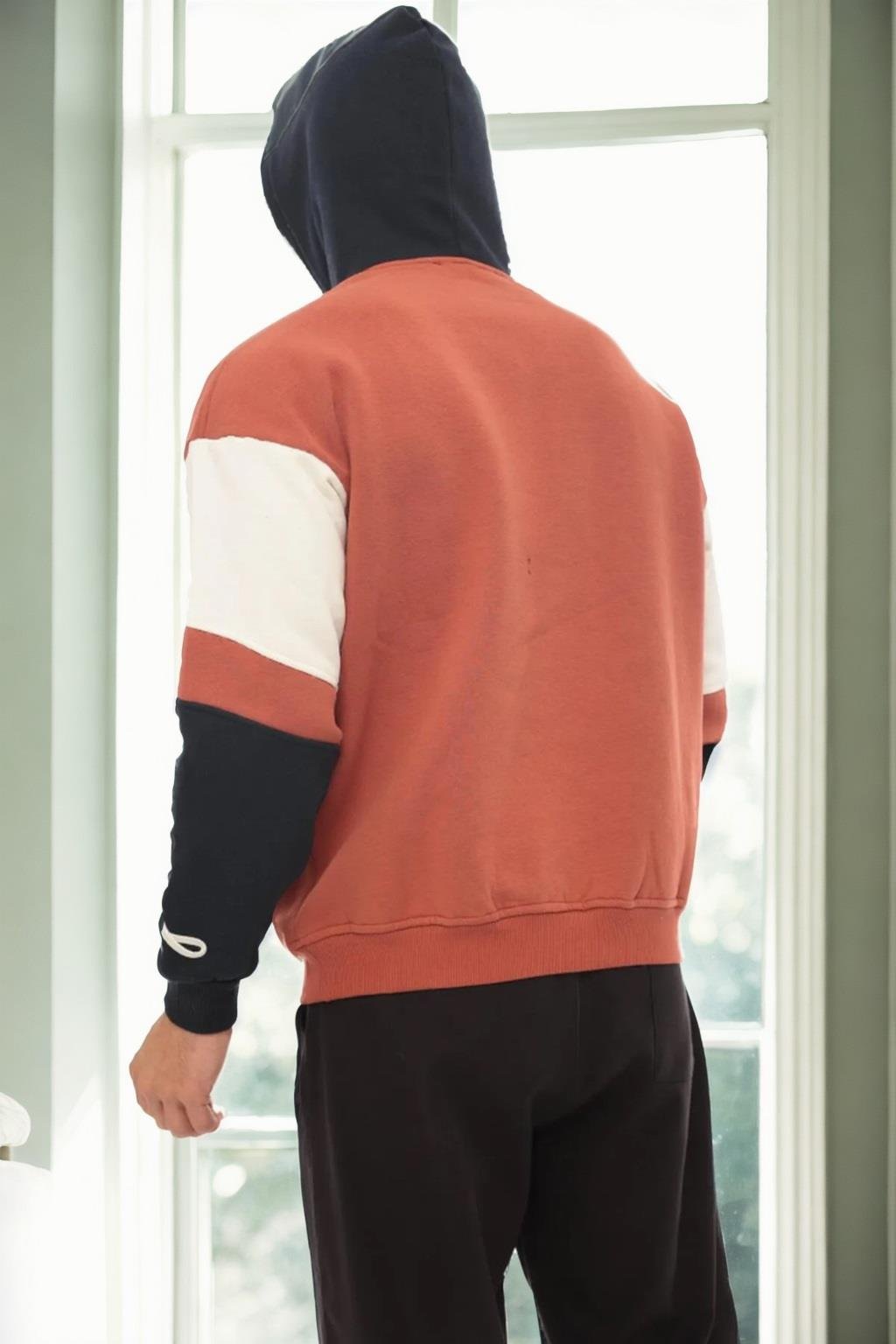 71185 Dewberry Embroidered Oversize Mens Sweatshirt-SOMON