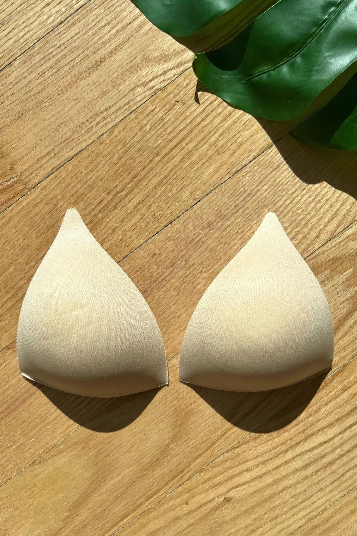 84322 Dewberry Triangle Bikini Top with Double Push-Up Pad-TEN RENGİ