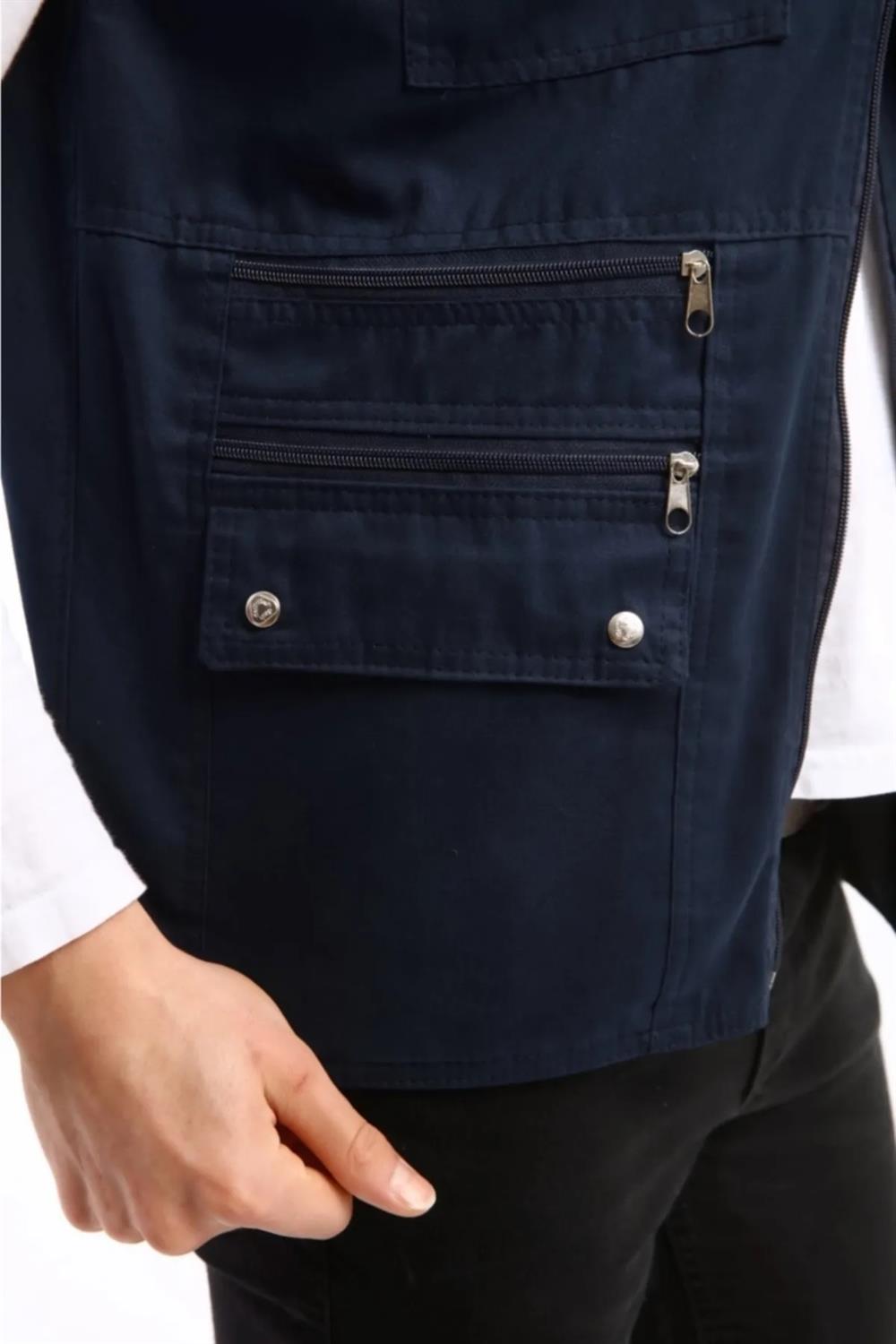 94105 Dewberry Multi-Pocket Mens Vest-LACİVERT