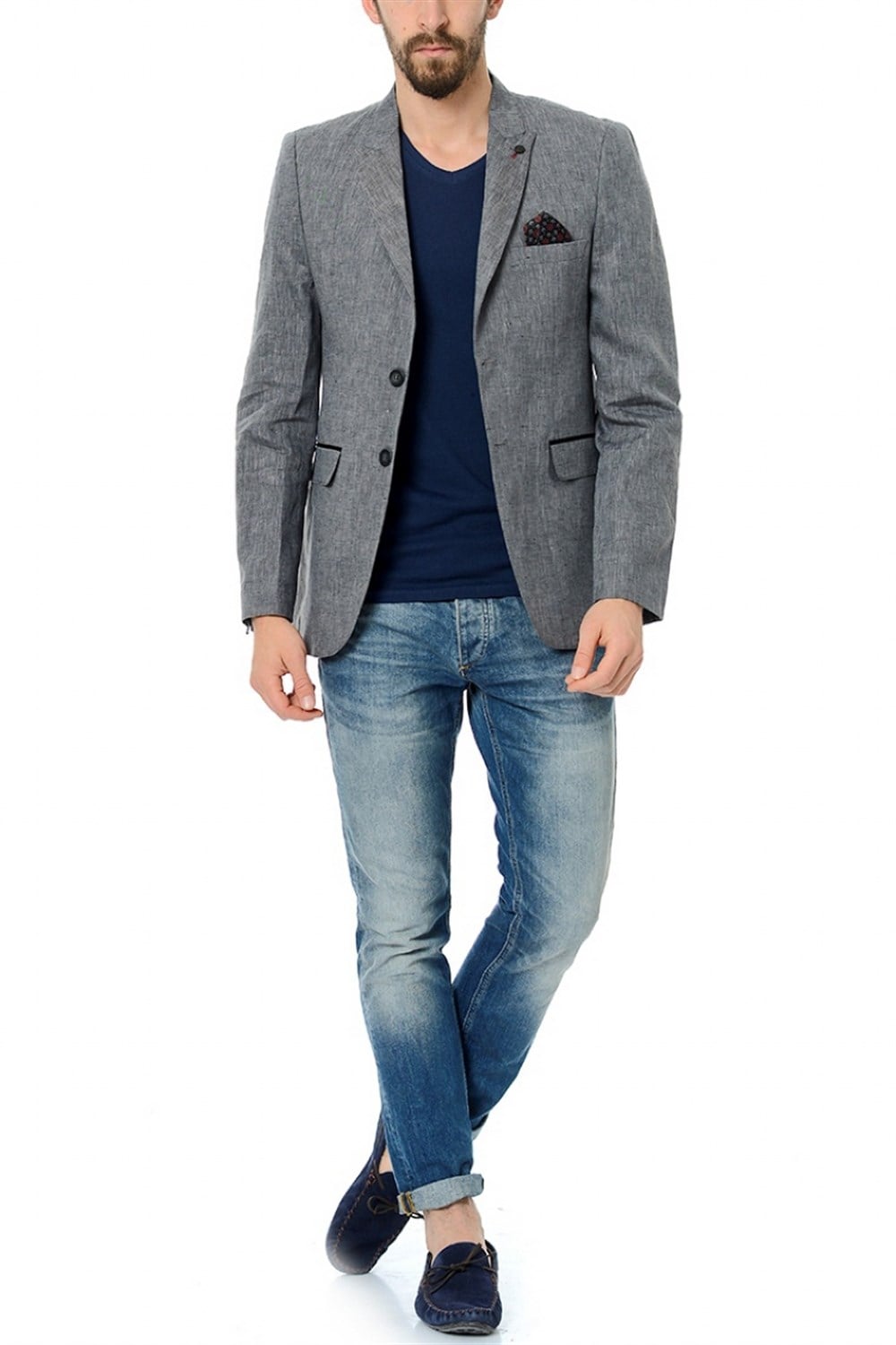 C2609 DEWBERRY CEKET-SİYAH