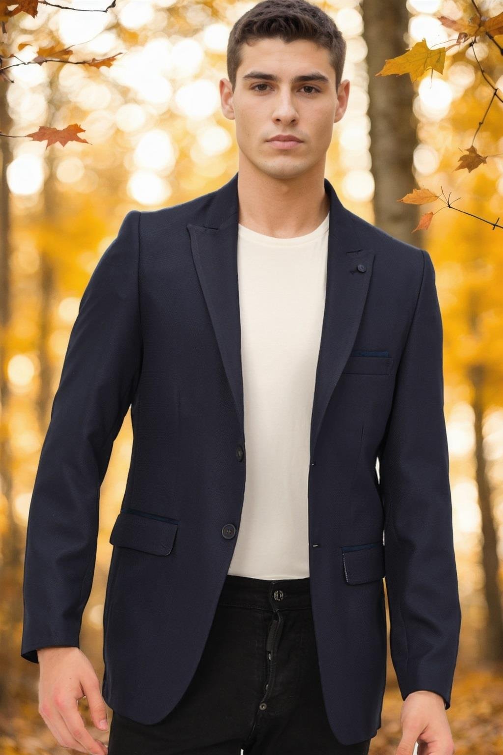 C5057 DEWBERRY ERKEK CEKET-LACİVERT
