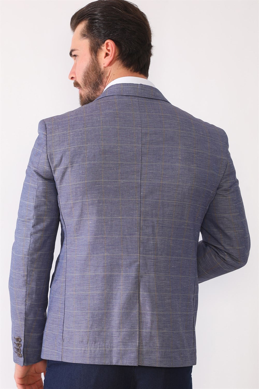 C7852 DEWBERRY CEKET-LACİVERT