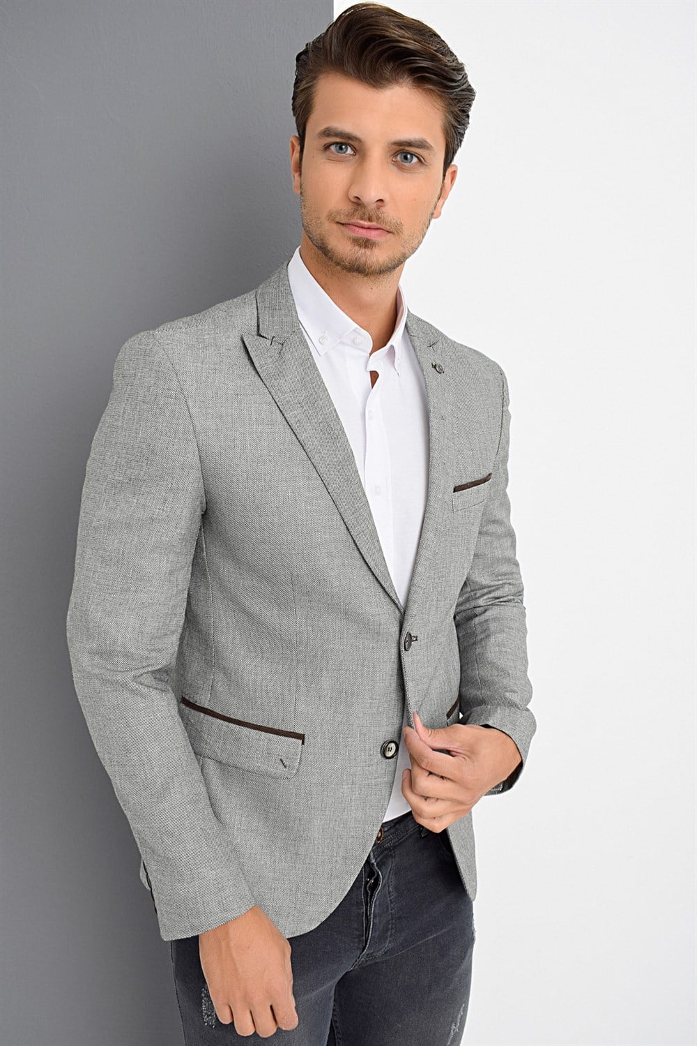 C7854 DEWBERRY CEKET-KAHVE