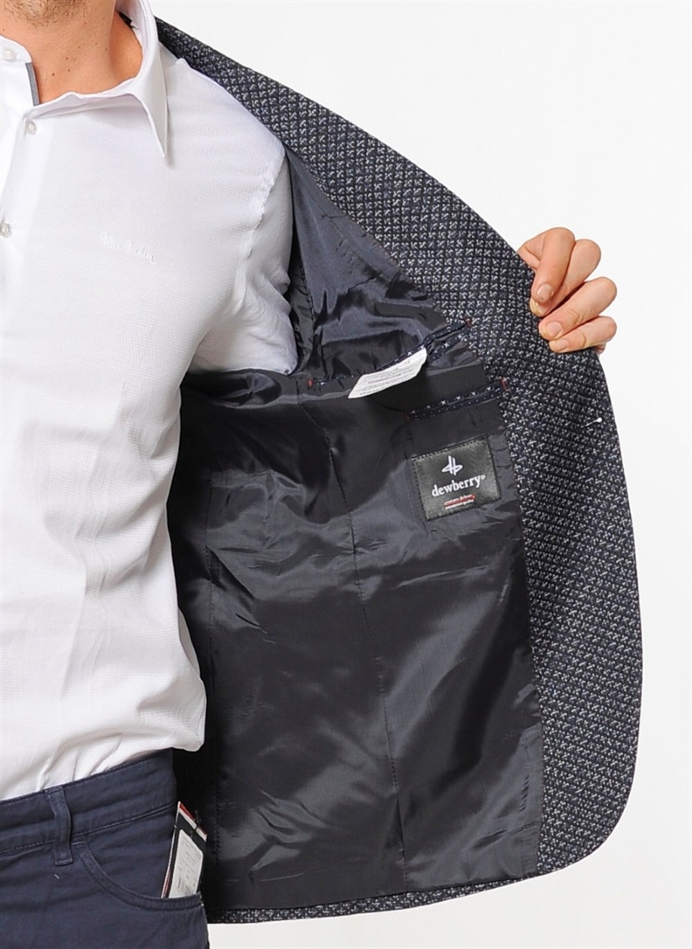C9037 DEWBERRY ERKEK CEKET-LACİVERT