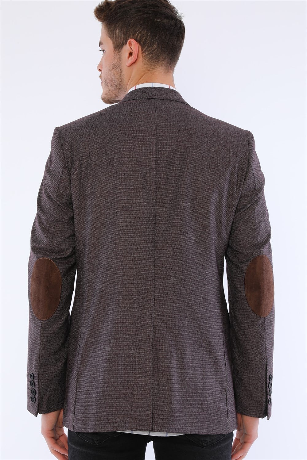 C9054 DEWBERRY ERKEK CEKET-BORDO