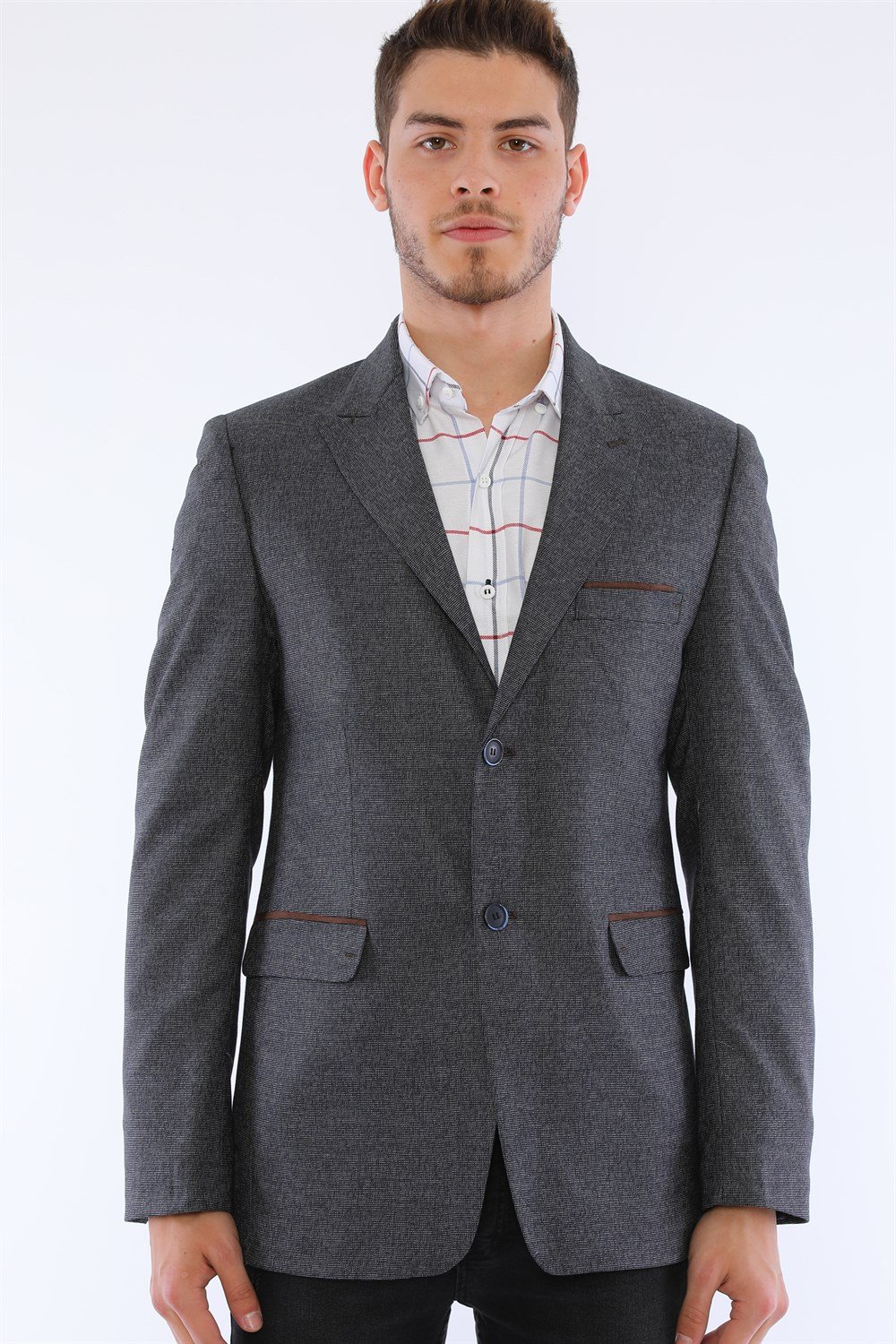 C9054 DEWBERRY ERKEK CEKET-LACİVERT