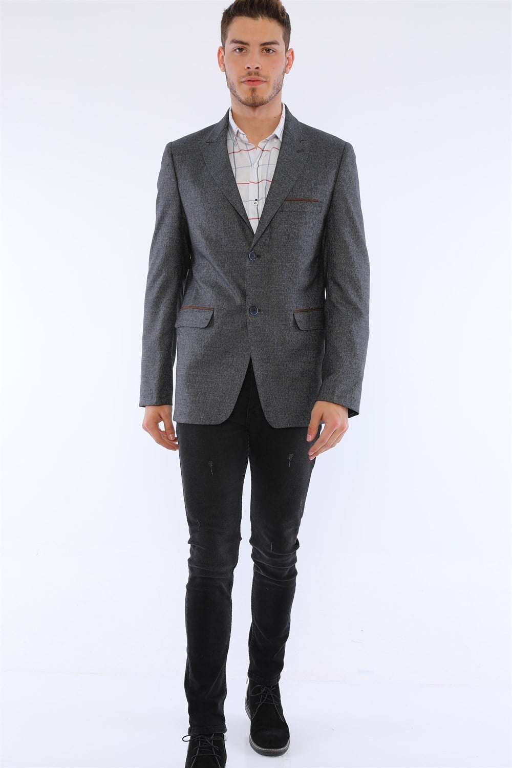 C9054 DEWBERRY ERKEK CEKET-LACİVERT