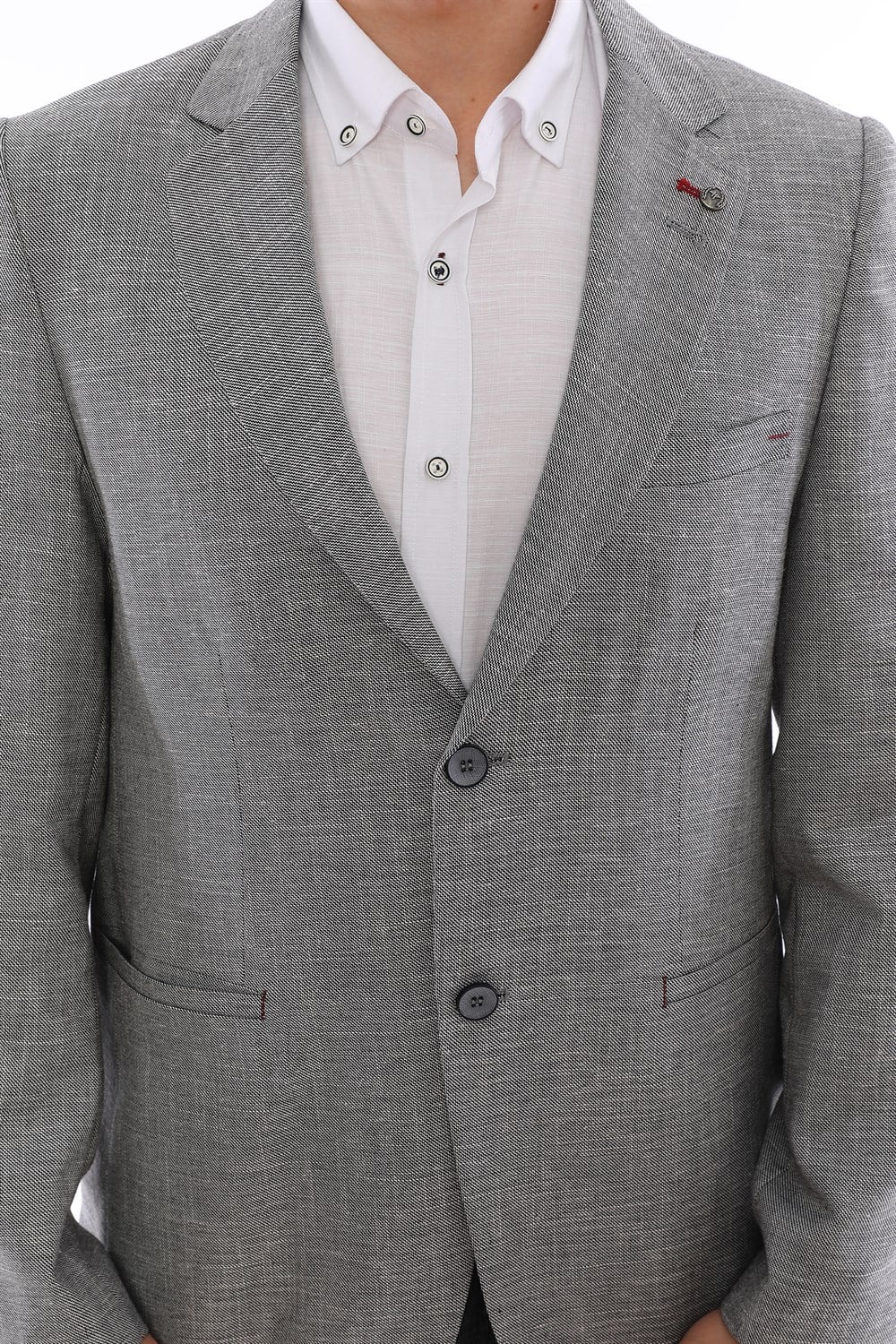 C9056 DEWBERRY ERKEK CEKET-GRİ