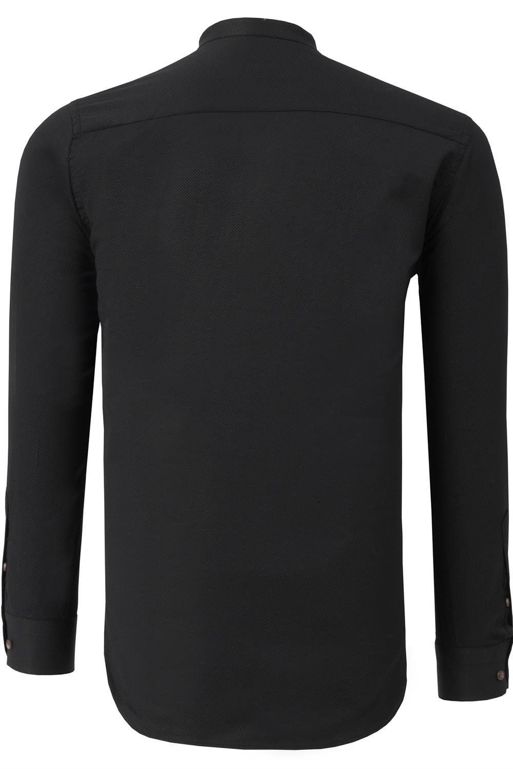 G786 DEWBERRY ERKEK GÖMLEK-SİYAH