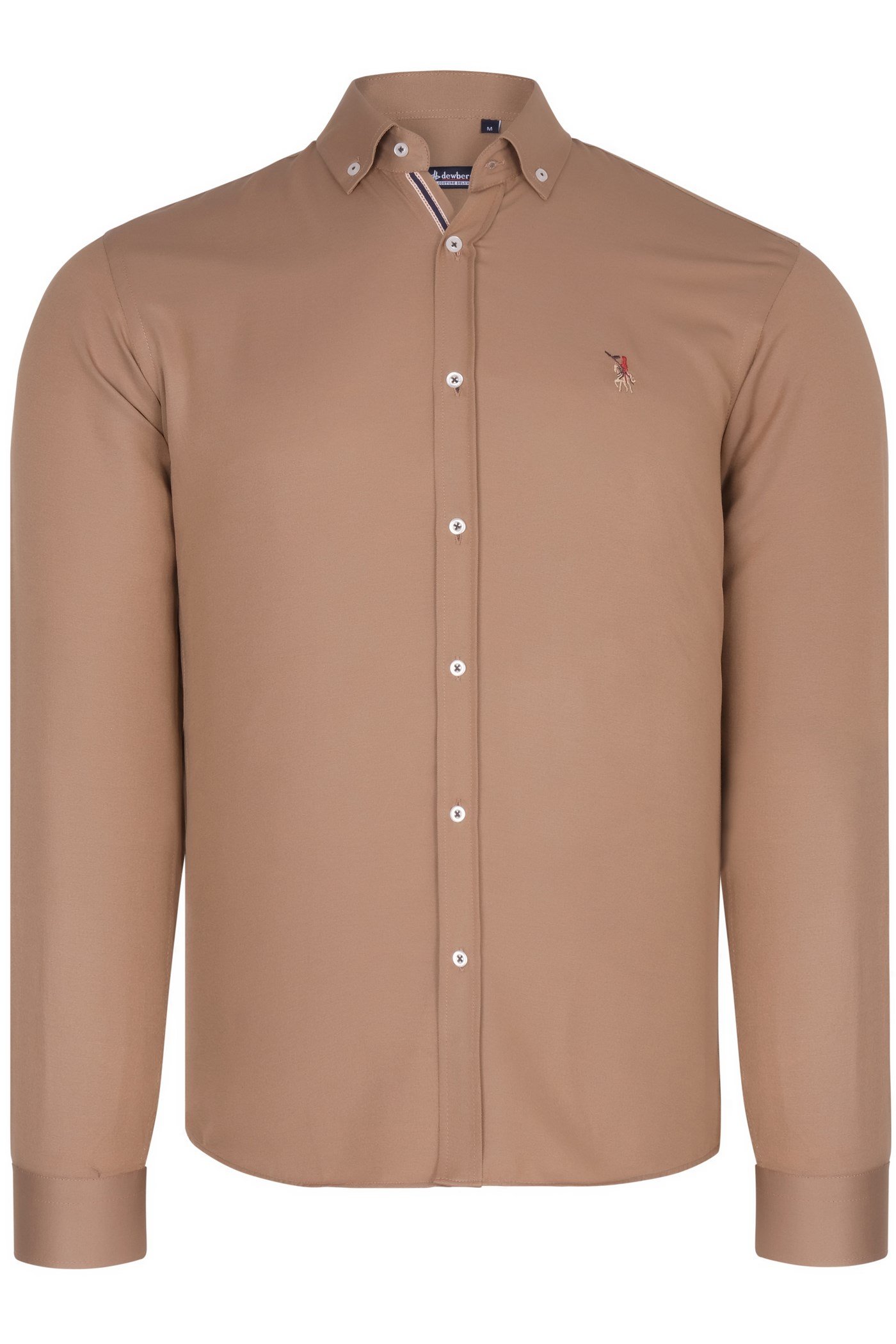 İKİLİ SET G674 DEWBERRY ERKEK GÖMLEK-SAKS-CAMEL