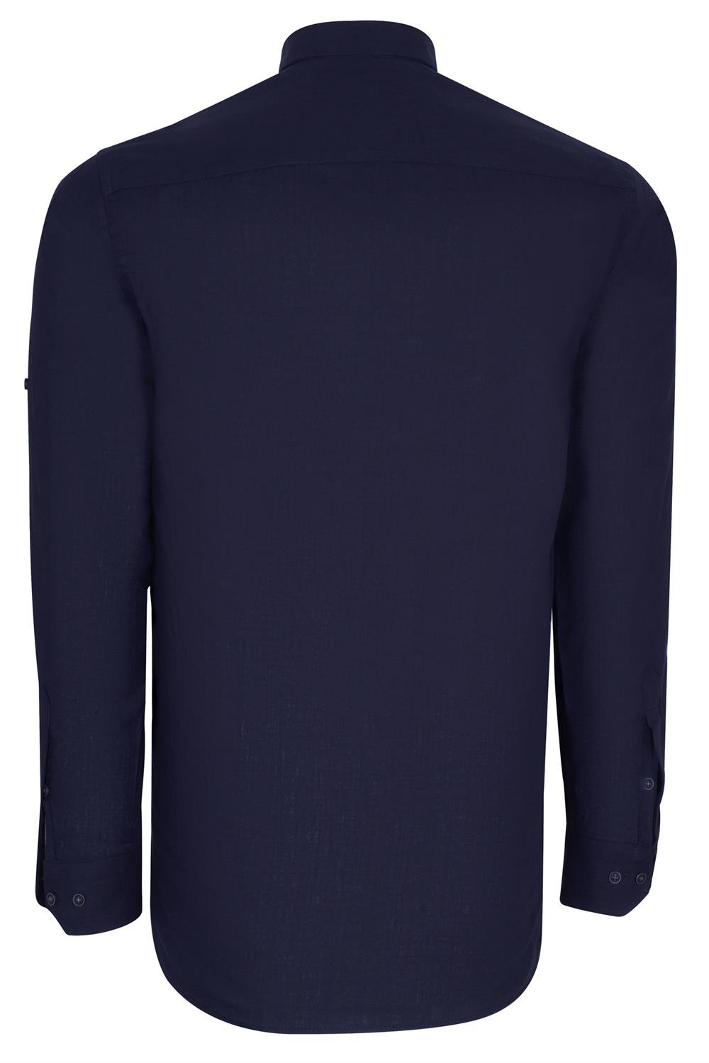 İKİLİ SET G721 DEWBERRY ERKEK GÖMLEK-BORDO-LACİVERT