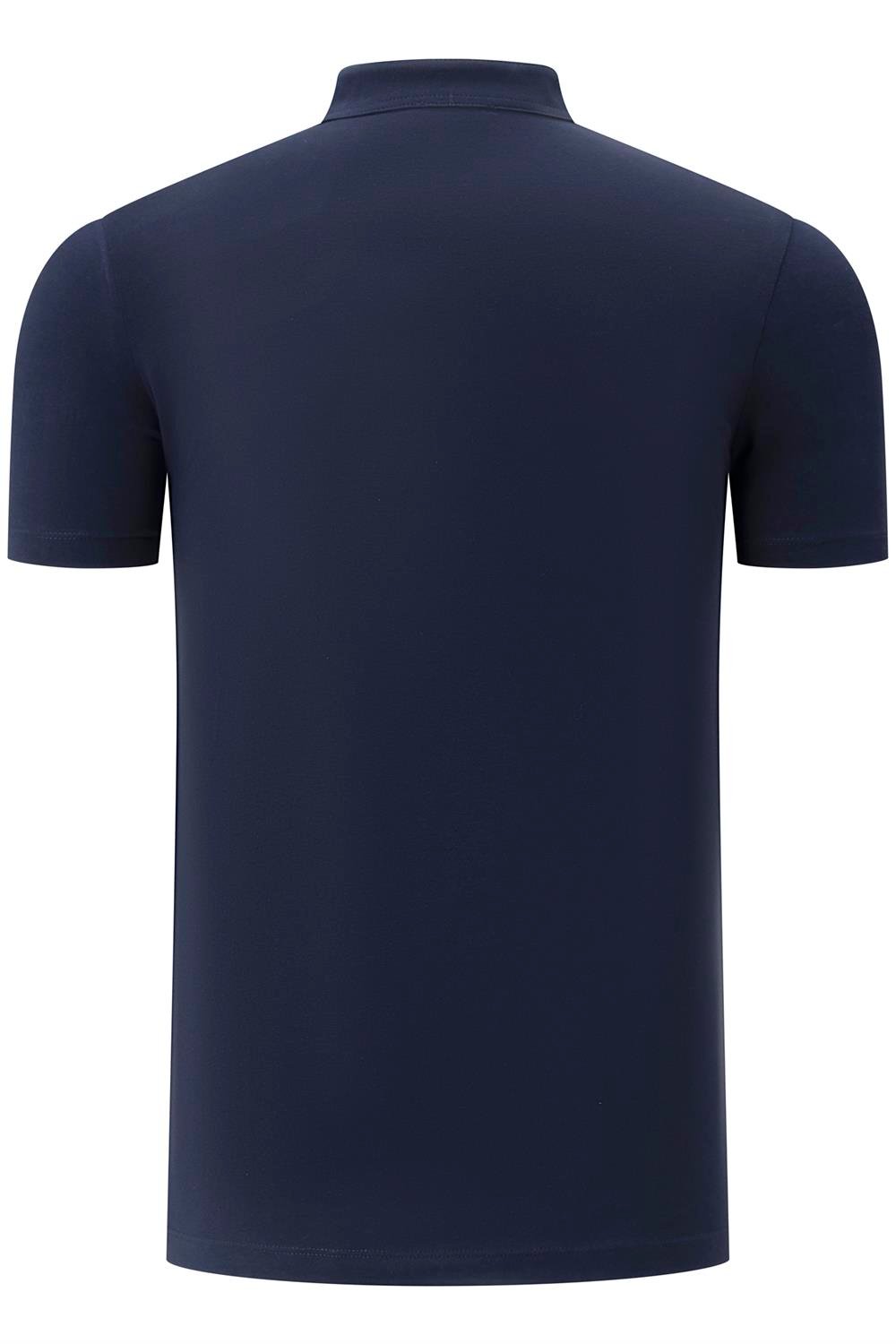 İKİLİ SET T8560 DEWBERRY ERKEK T-SHIRT-KOYU TURKUAZ-LACİVERT