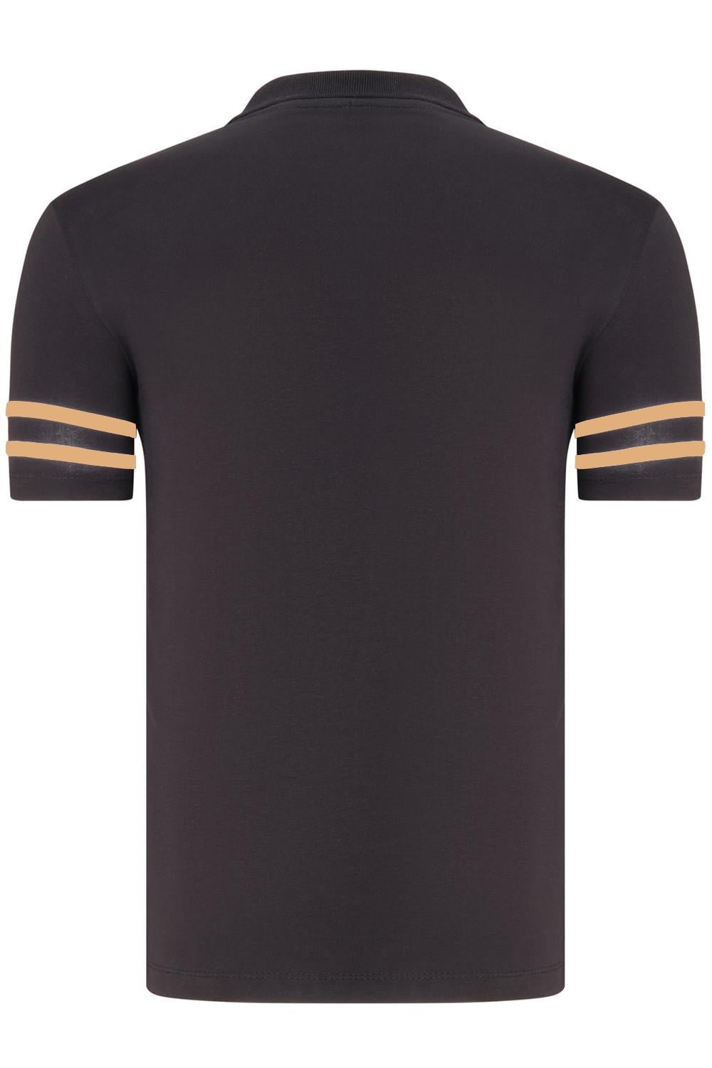 İKİLİ SET T8585 DEWBERRY ERKEK T-SHIRT-SİYAH CAMEL-SİYAH BEYAZ