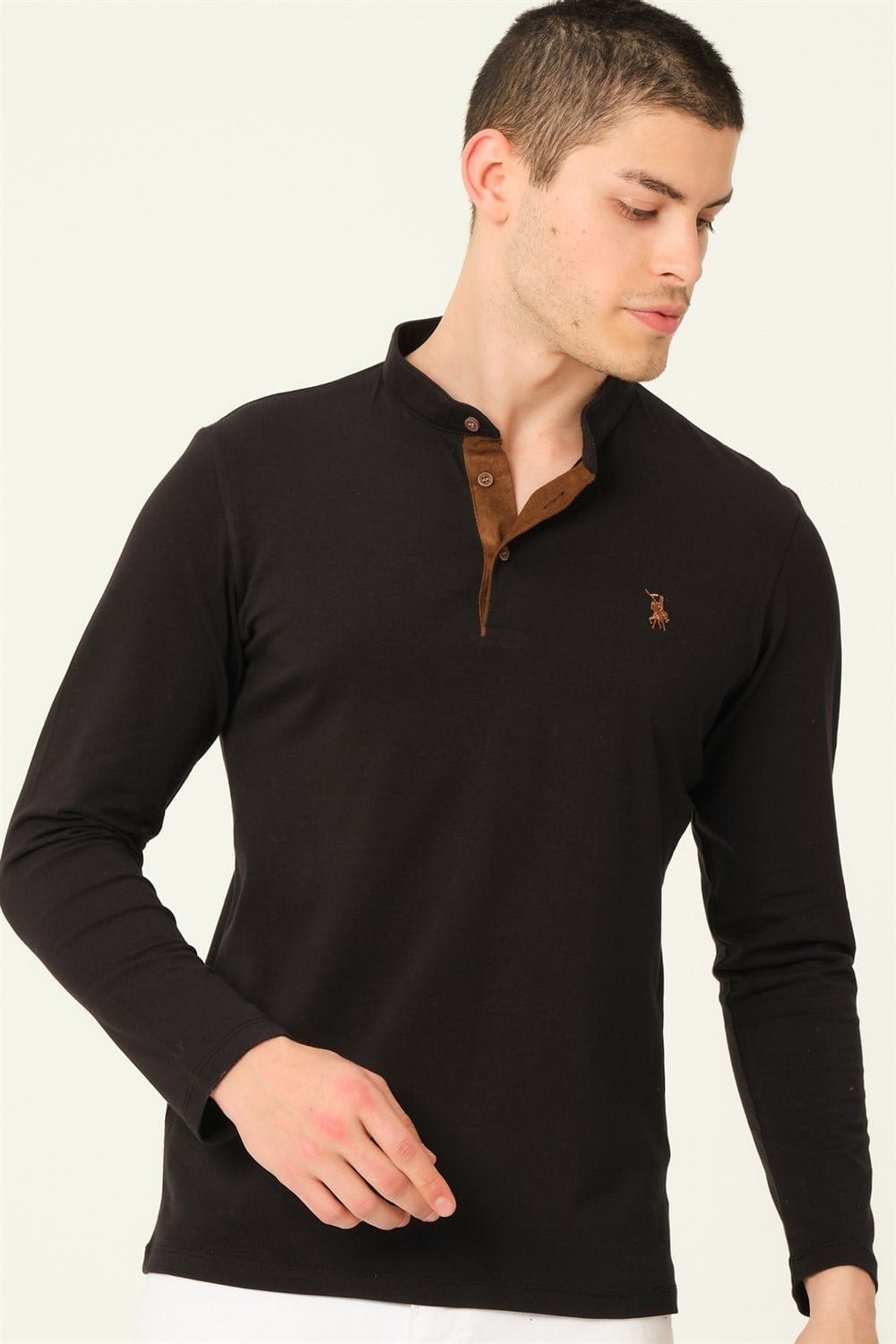 İKİLİ SET V4009 DEWBERRY ERKEK SWEATSHIRT-ANTRASİT-SİYAH