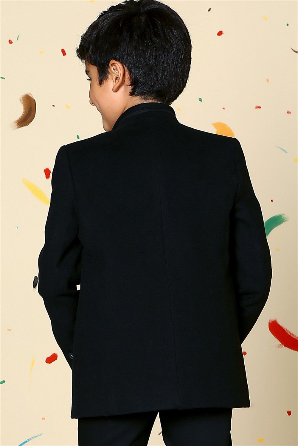 K3001 DEWBERRY ERKEK ÇOCUK KABAN-SİYAH