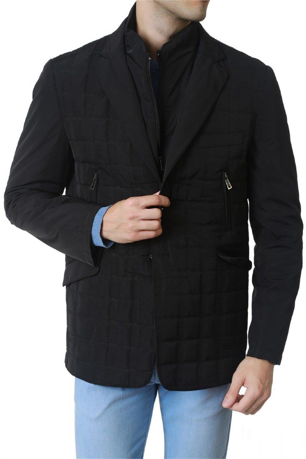 K7130 DEWBERRY KABAN-SİYAH-1