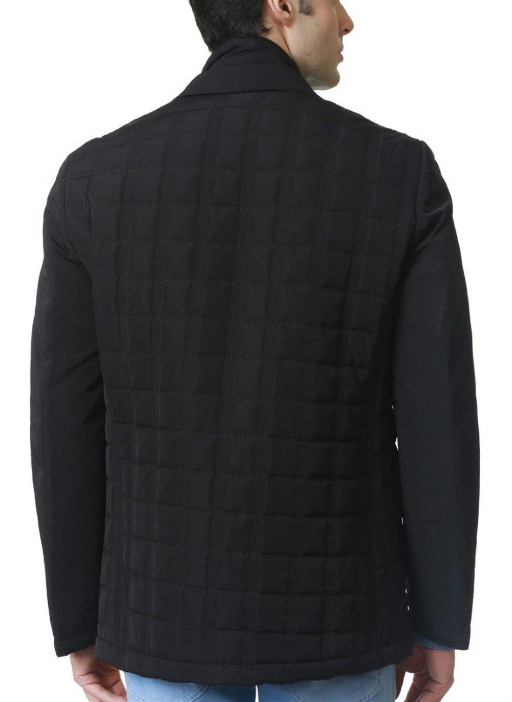 K7130 DEWBERRY KABAN-SİYAH-1