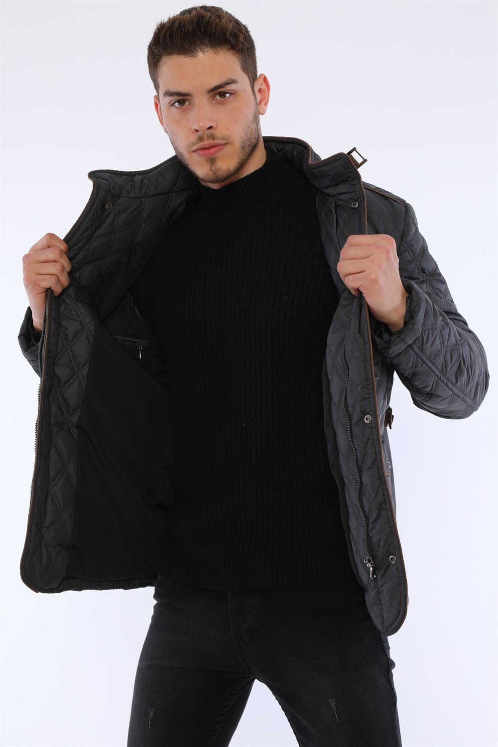 K8613 DEWBERRY KABAN-ANTRASİT