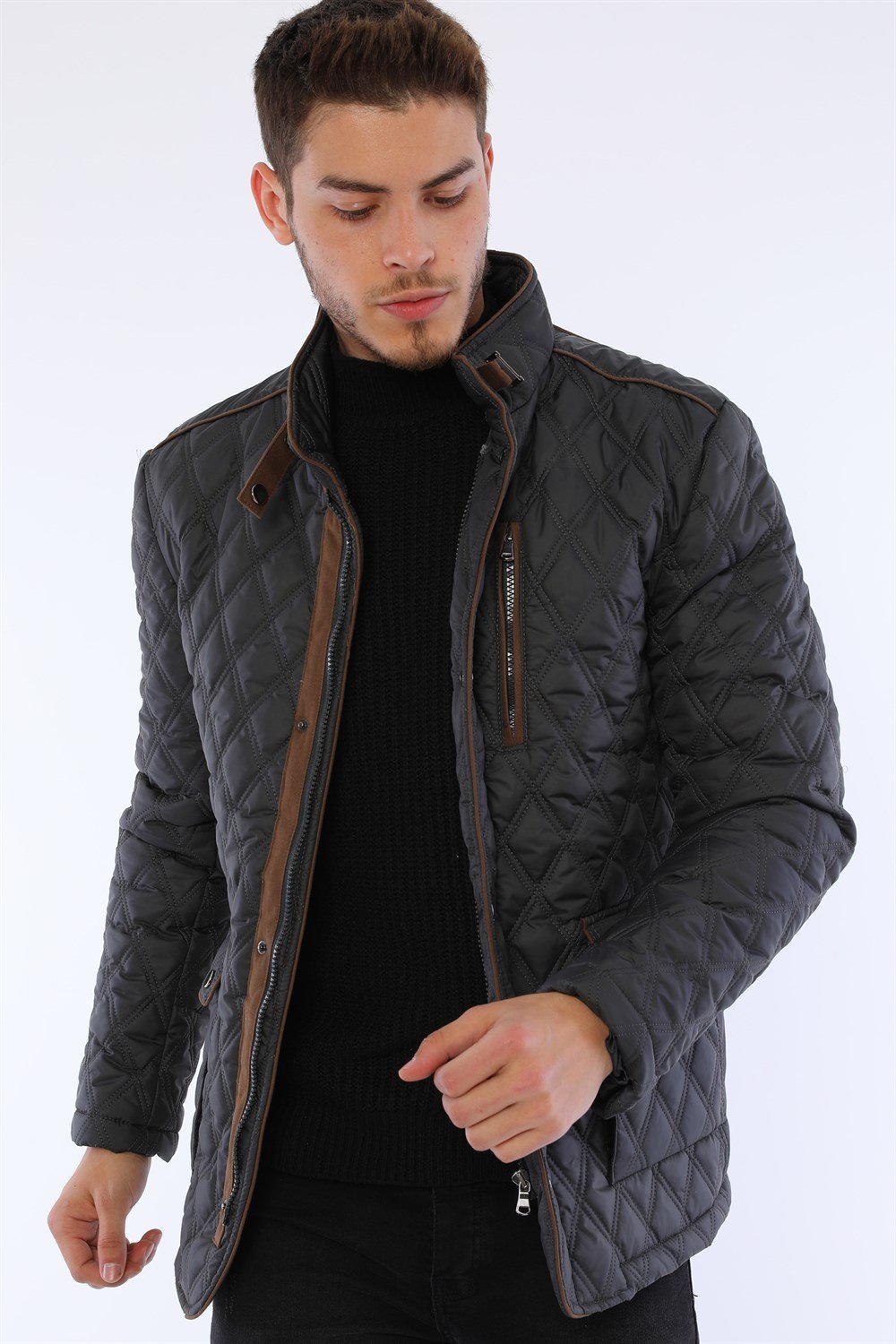 K8613 DEWBERRY KABAN-ANTRASİT