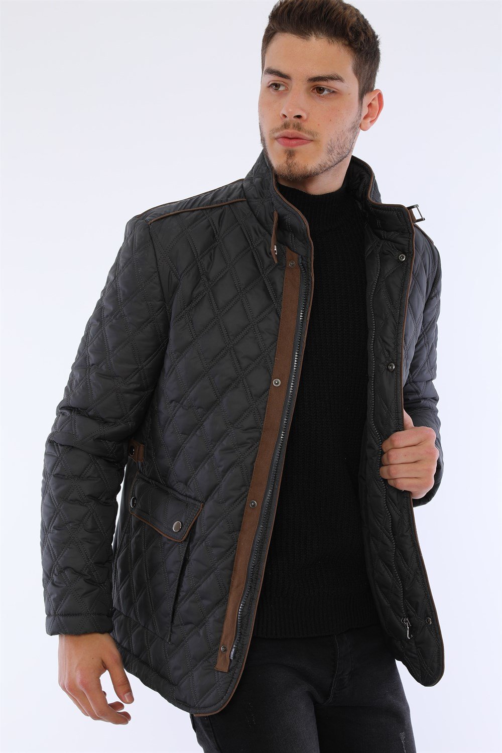 K8613 DEWBERRY KABAN-ANTRASİT