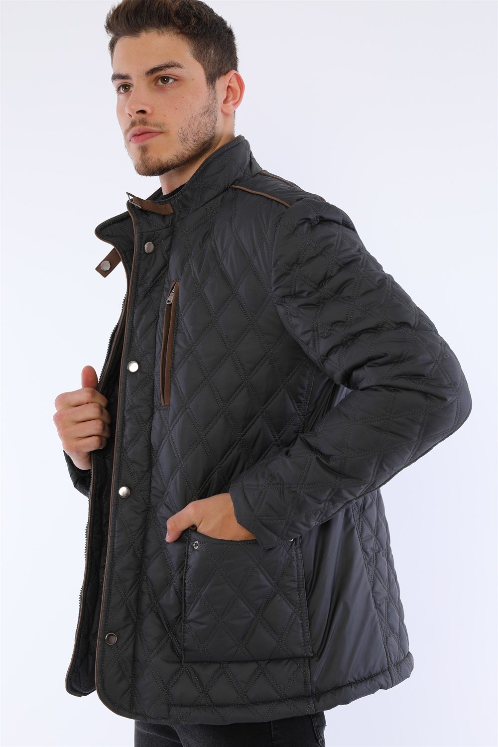 K8613 DEWBERRY KABAN-ANTRASİT