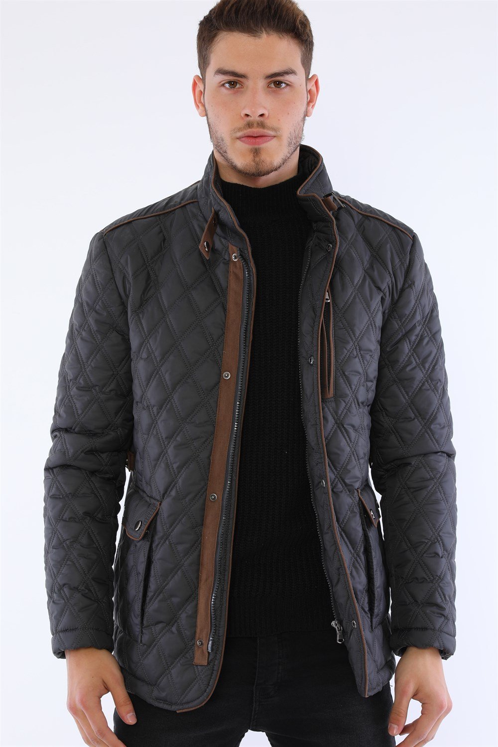 K8613 DEWBERRY KABAN-ANTRASİT