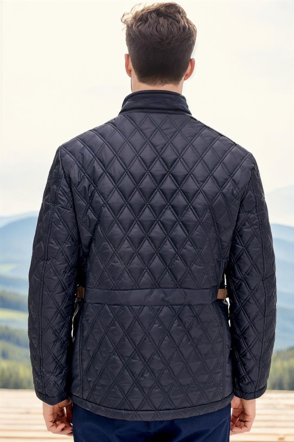 K8613 DEWBERRY KABAN-KOYU LACİVERT