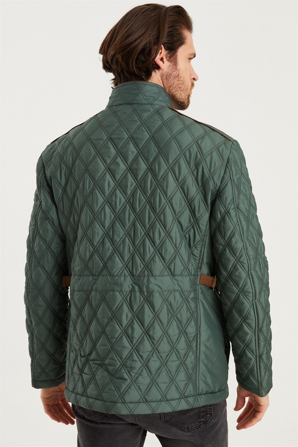 K8613 DEWBERRY KABAN-KOYU YEŞİL