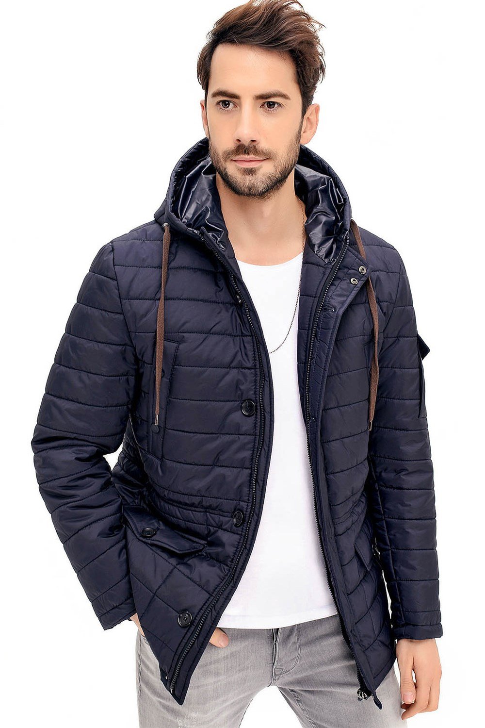 K8638  DEWBERRY ERKEK  KABAN-LACİVERT