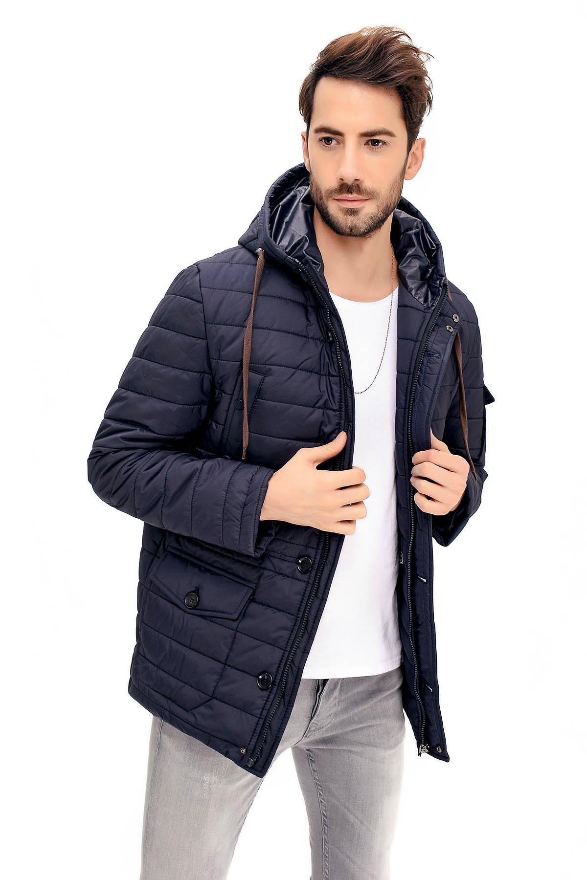 K8638  DEWBERRY ERKEK  KABAN-LACİVERT-1