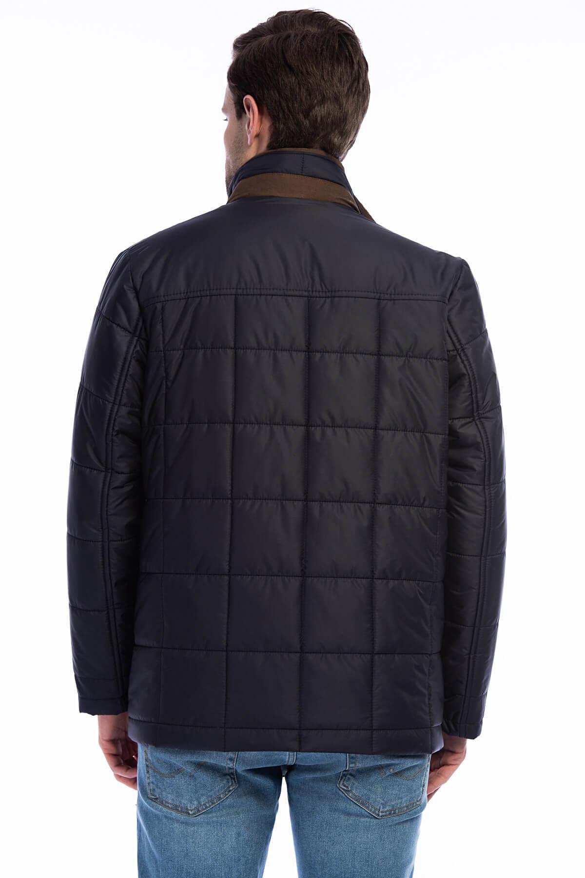 K8639  DEWBERRY ERKEK KABAN-LACİVERT-1