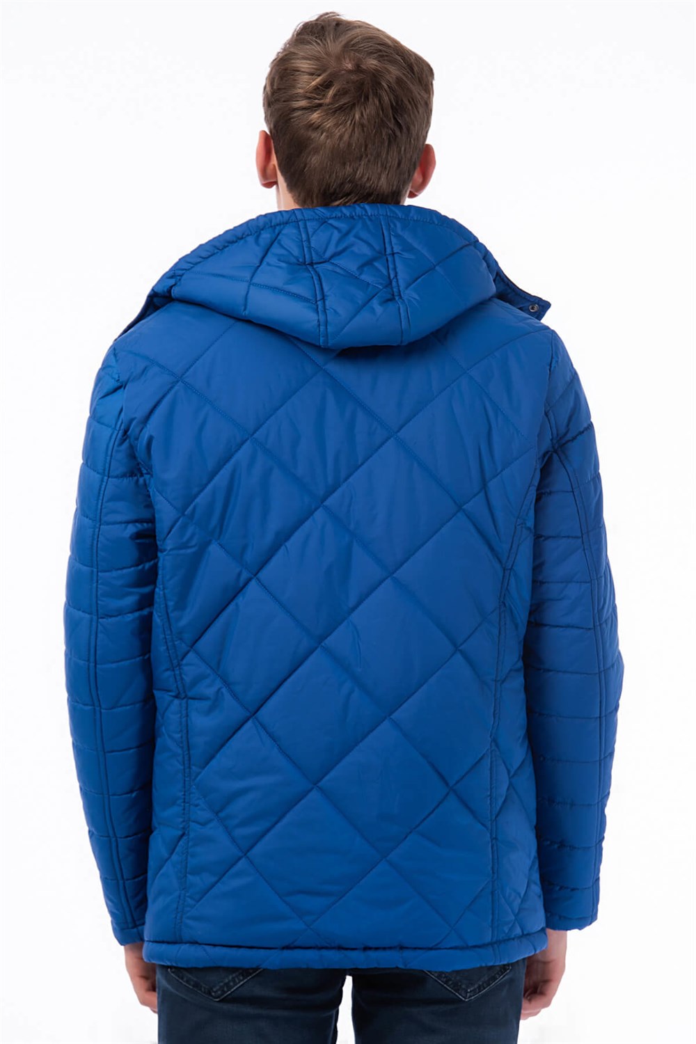 M8605 DEWBERRY ERKEK KABAN-SAKS MAVİSİ