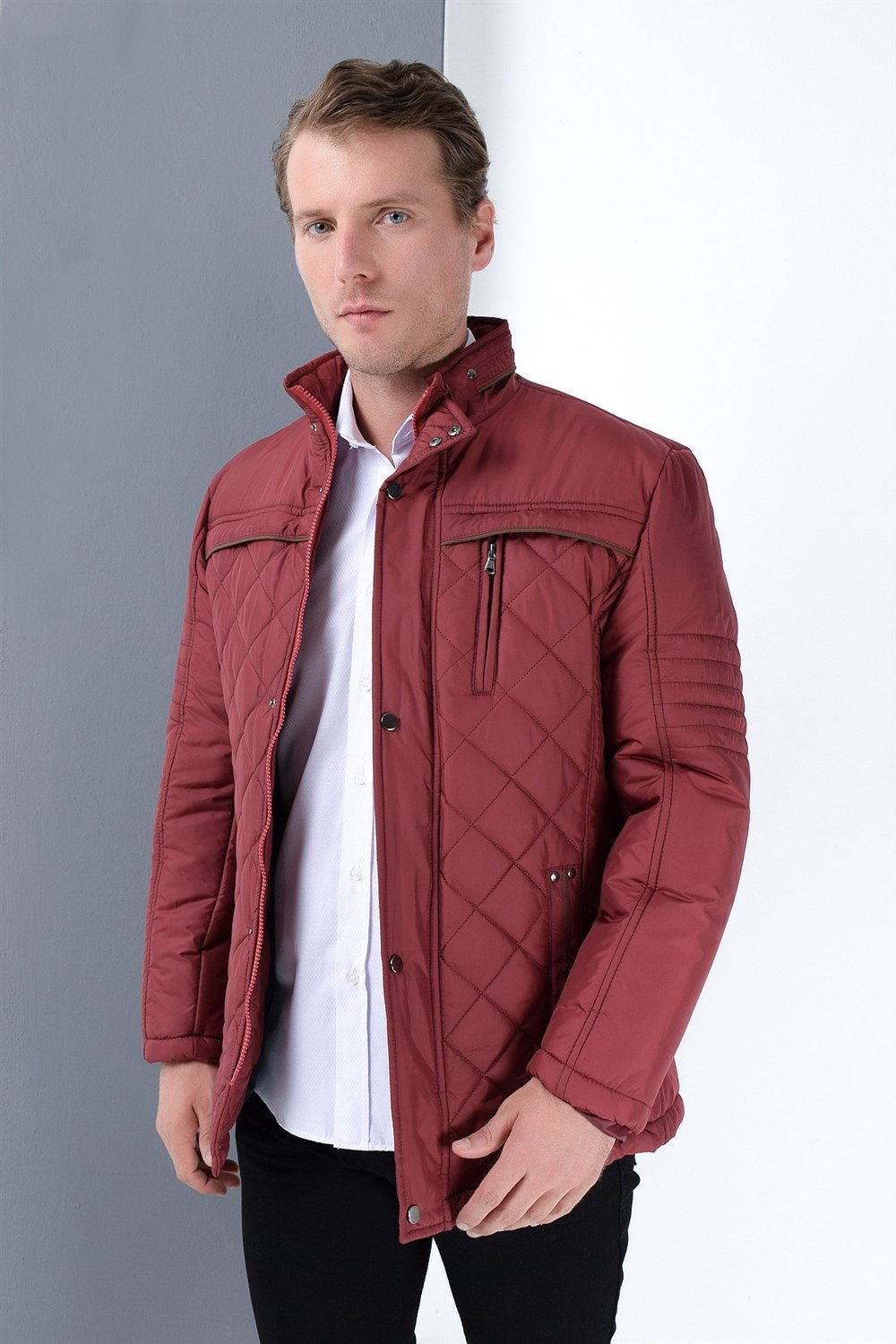 M8616 DEWBERRY ERKEK MONT-BORDO