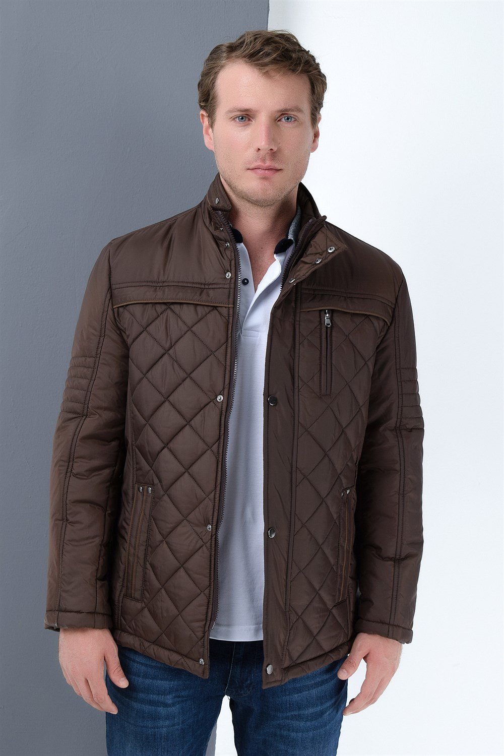 M8616 DEWBERRY ERKEK MONT-KAHVE