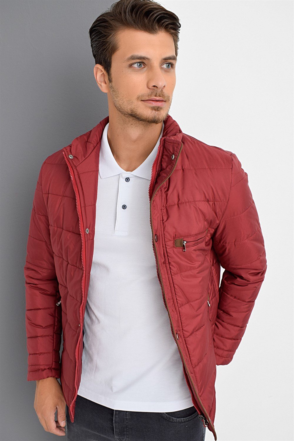 M8625 DEWBERRY ERKEK MONT-AÇIK BORDO