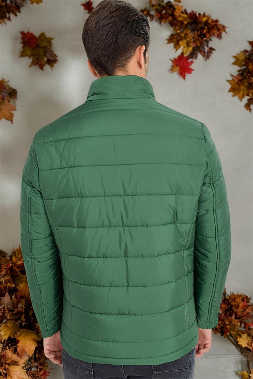 M8625 DEWBERRY ERKEK MONT-DÜZ YEŞİL