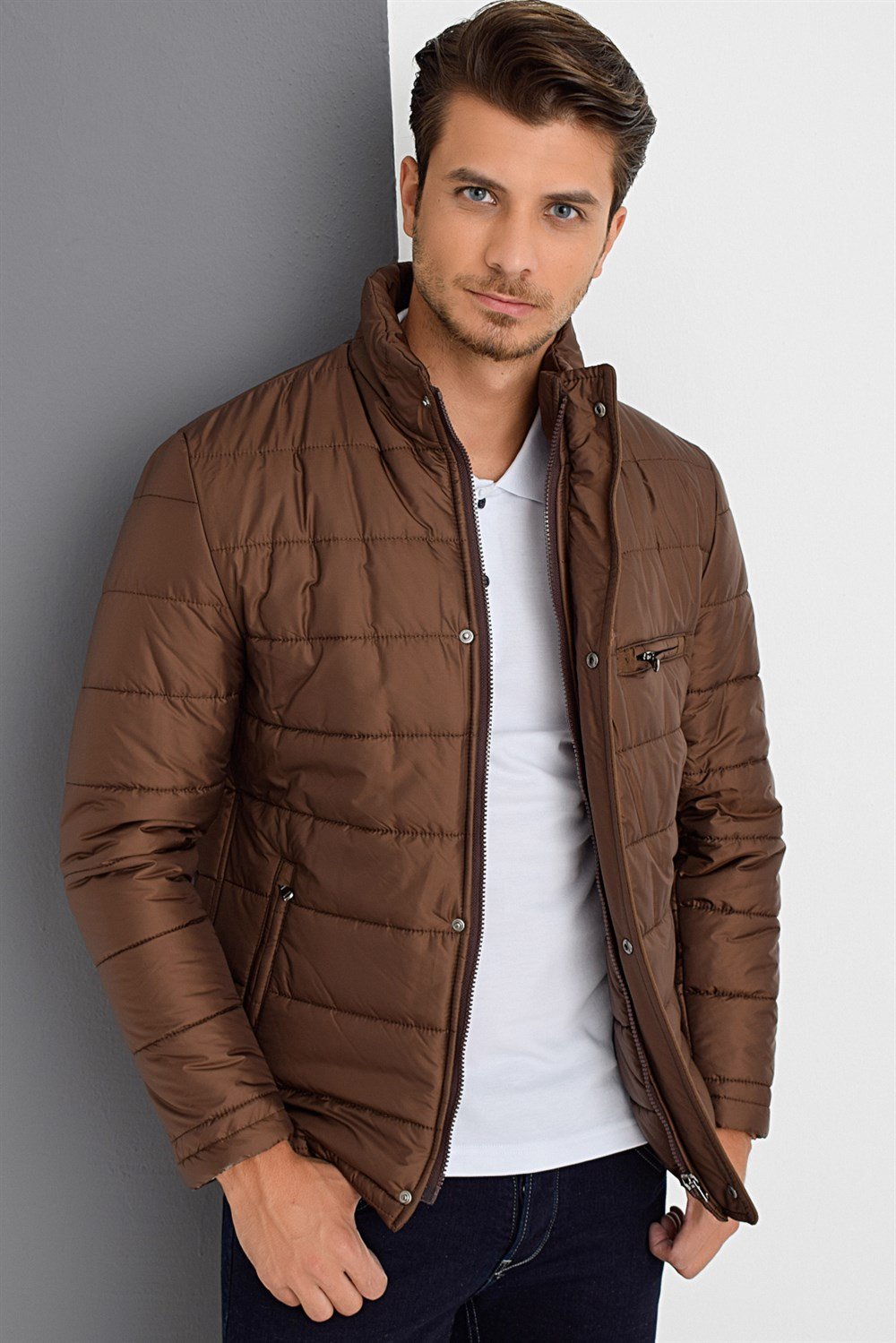 M8625 DEWBERRY ERKEK MONT-KAHVE