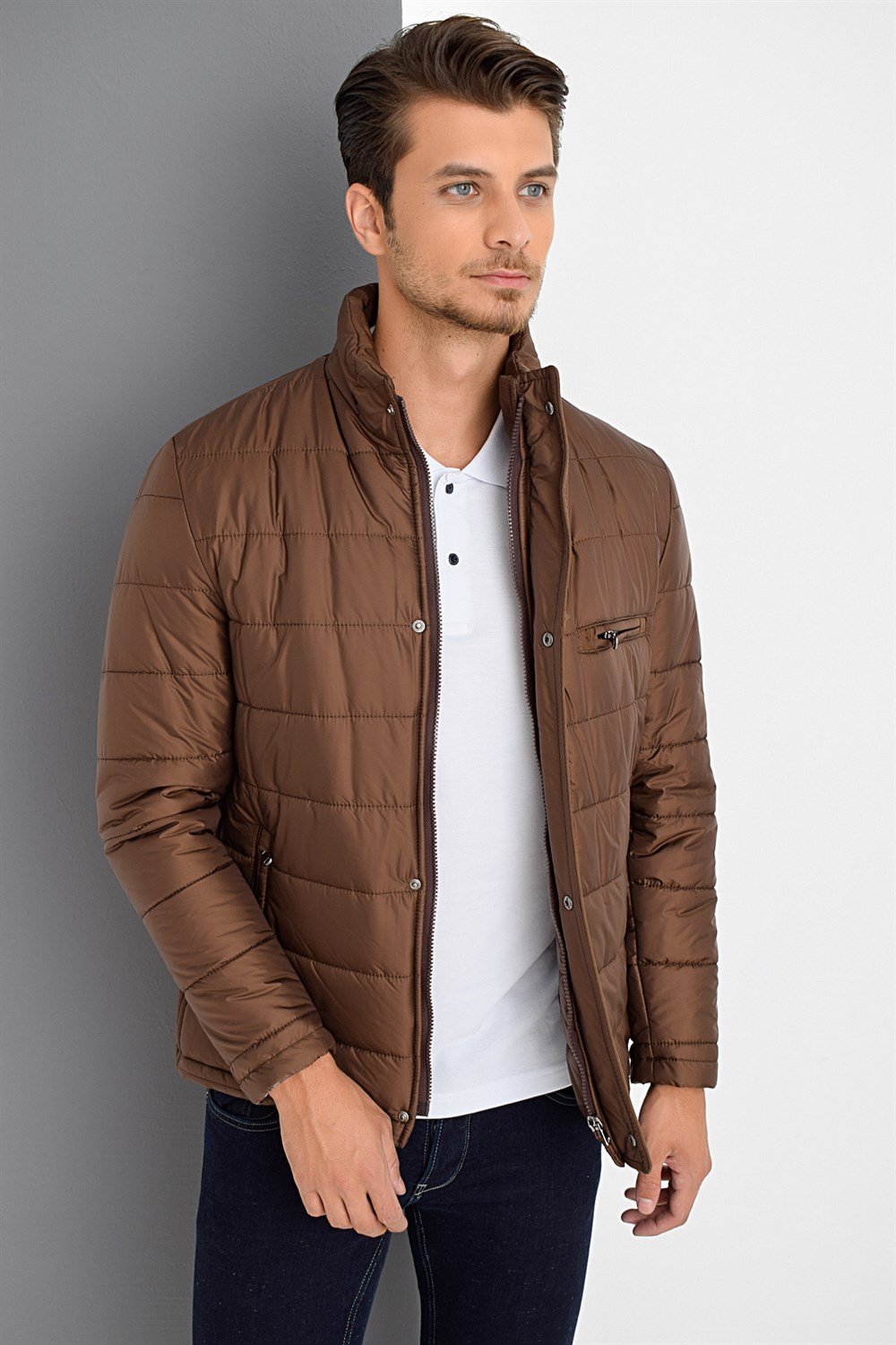 M8625 DEWBERRY ERKEK MONT-KAHVE