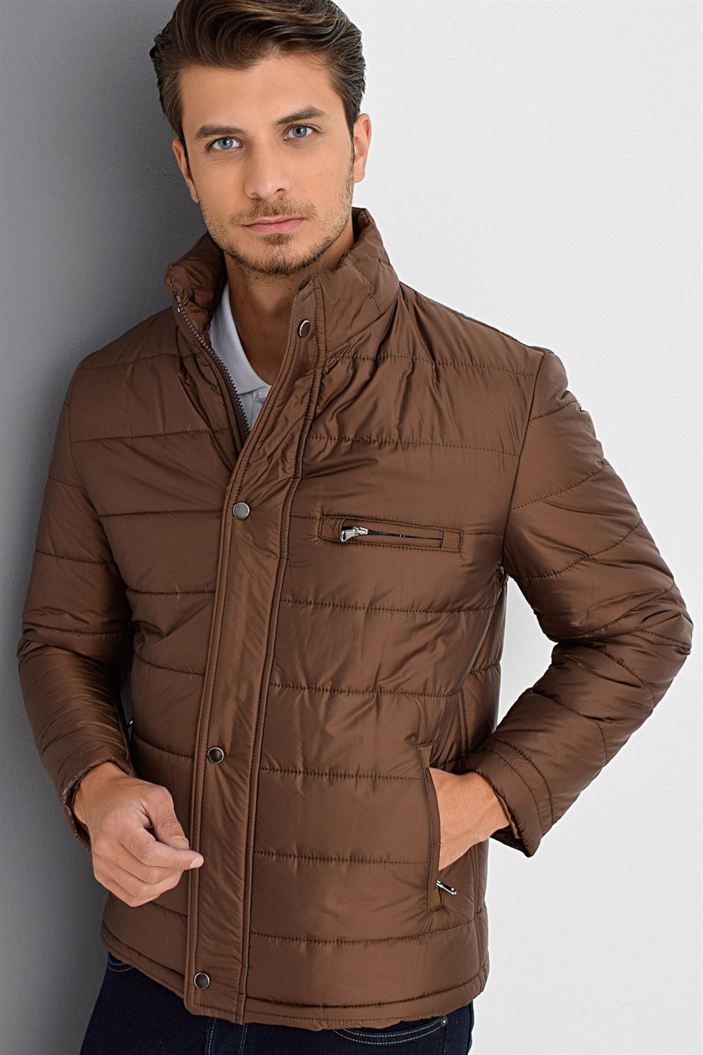 M8625 DEWBERRY ERKEK MONT-KAHVE