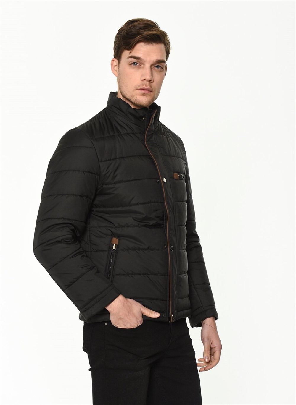 M8625 DEWBERRY ERKEK MONT-KOYU SİYAH