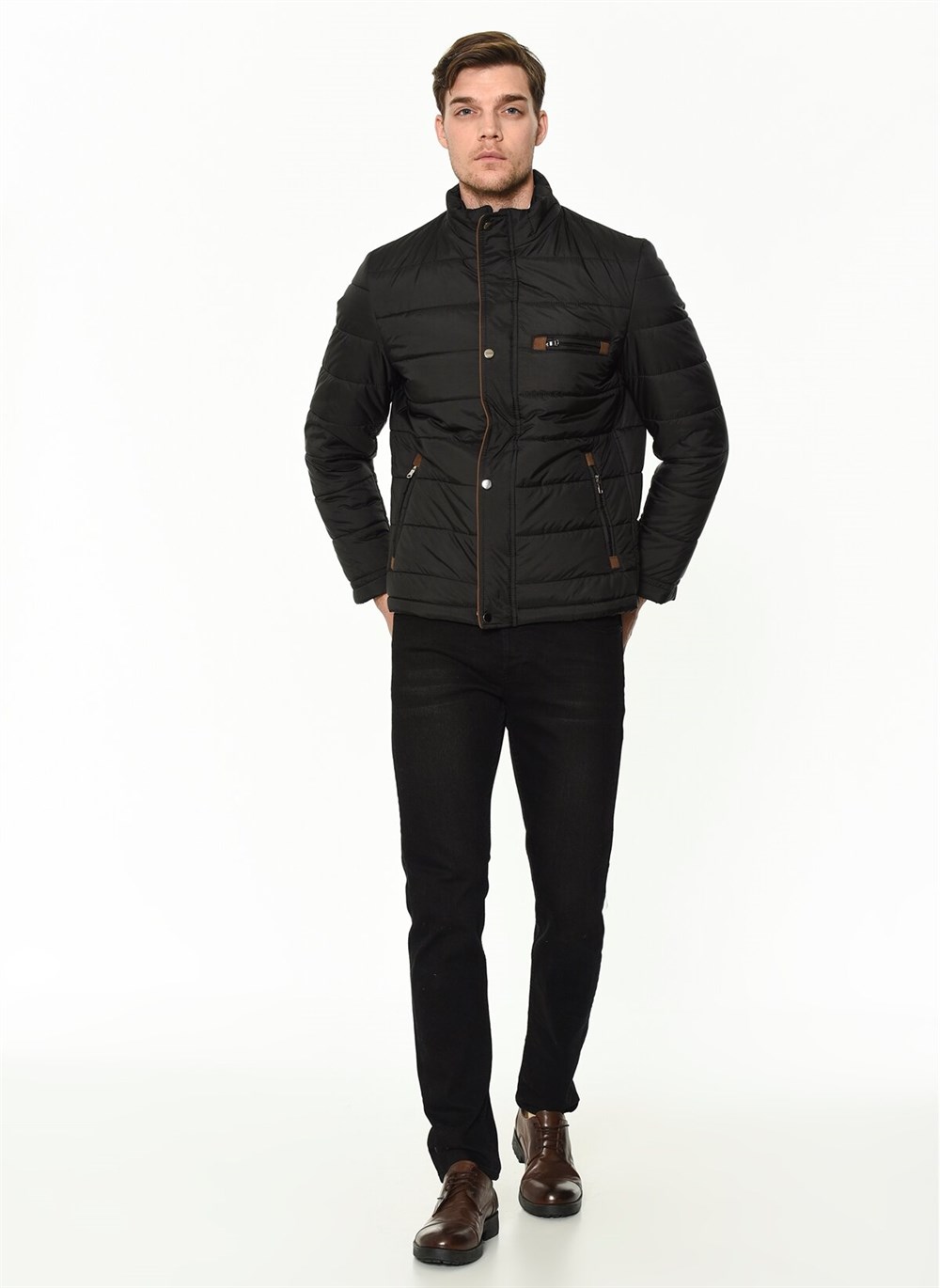 M8625 DEWBERRY ERKEK MONT-SİYAH