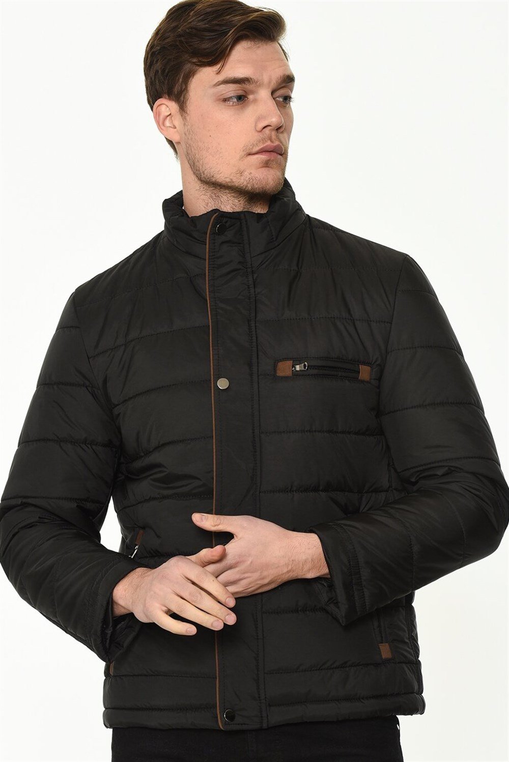 M8625 DEWBERRY ERKEK MONT-SİYAH