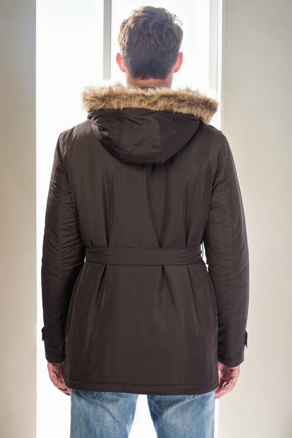 M8633 DEWBERRY ERKEK MONT-KAHVE-2