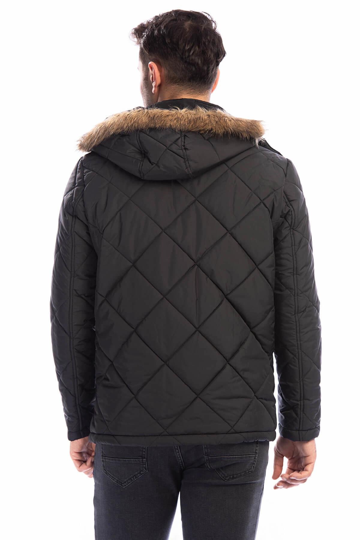 M8634 DEWBERRY ERKEK MONT-SİYAH-1