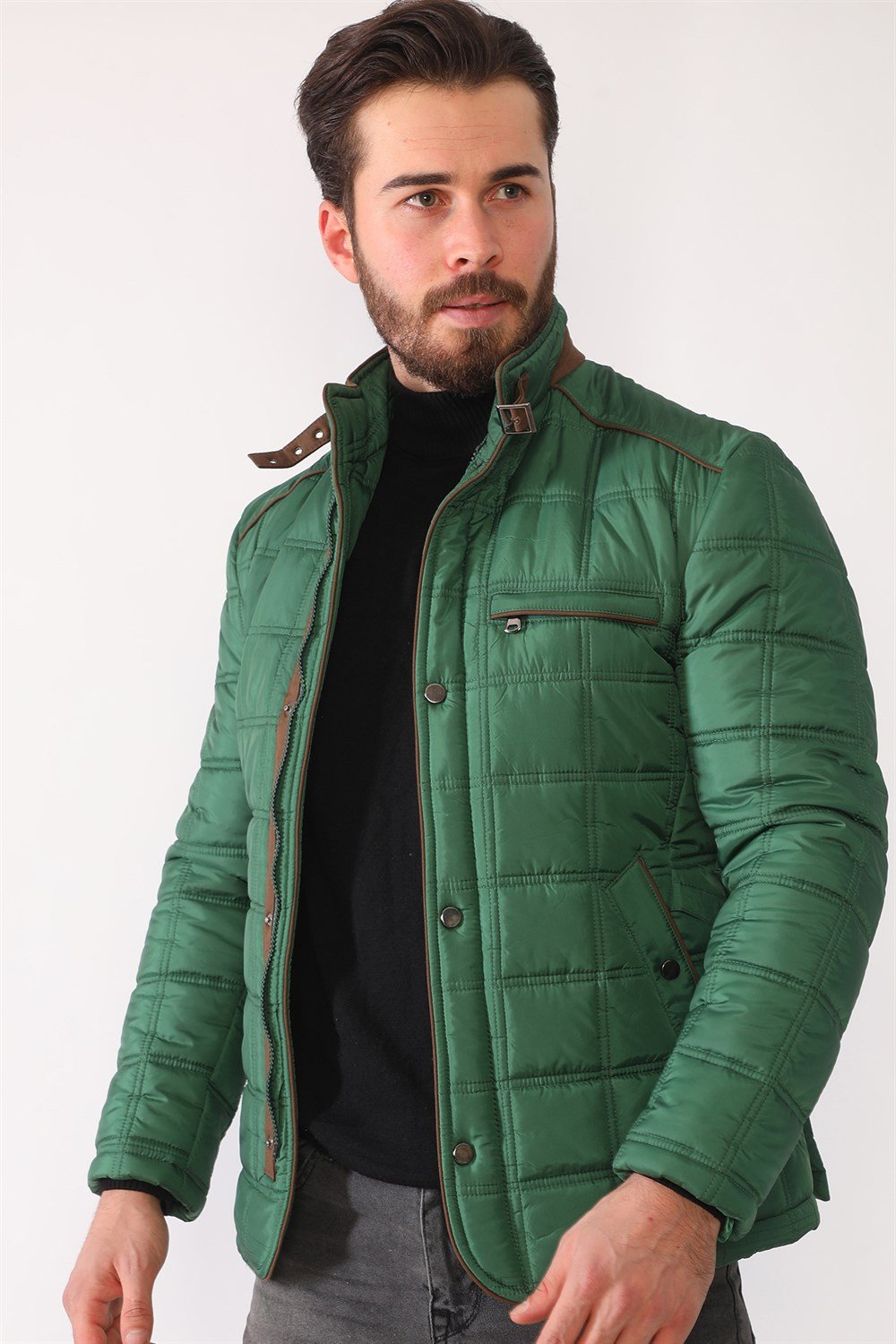M8640 DEWBERRY ERKEK MONT-YEŞİL