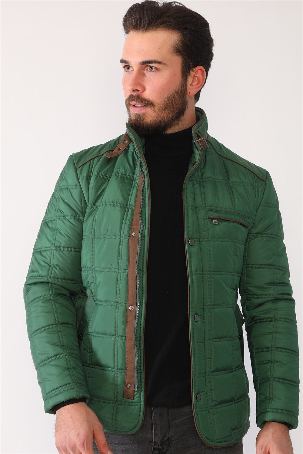 M8640 DEWBERRY ERKEK MONT-YEŞİL
