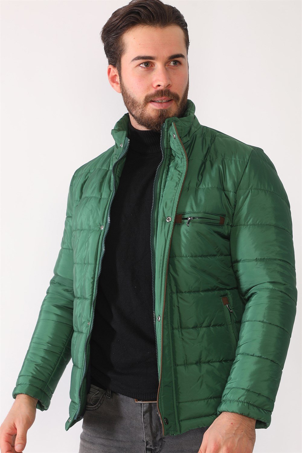 M8640 DEWBERRY ERKEK MONT-YEŞİL